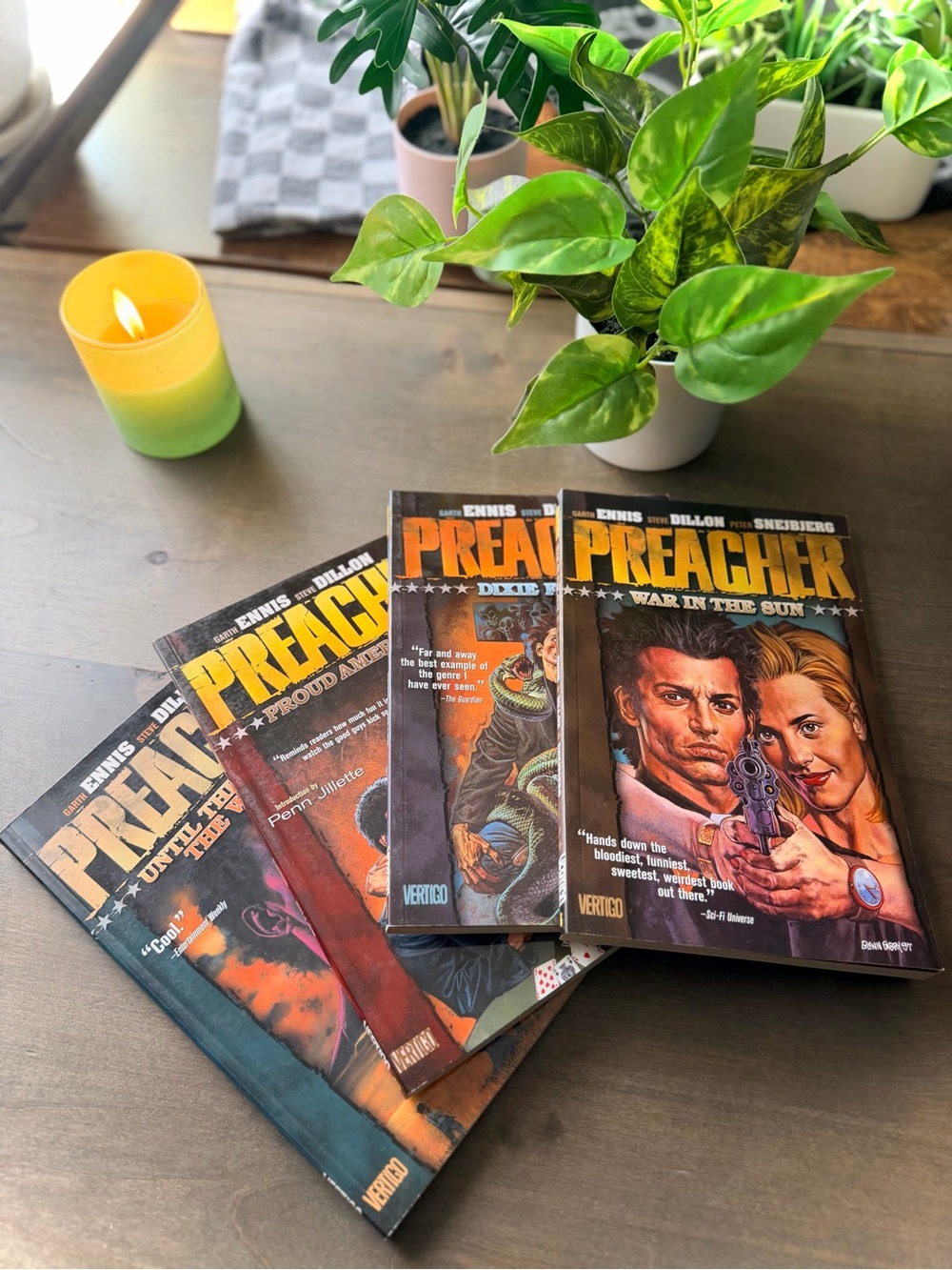 PREACHER | Set of 4 | Vol. 2, 3, 5, 6 Vertigo Comic Garth Ennis // Steve Dillon